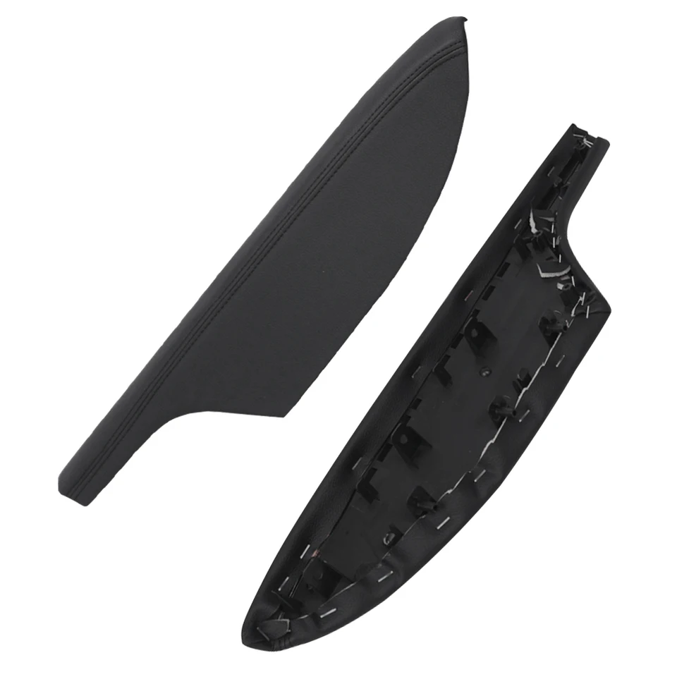 OXILAM 2-Piece Door Arm Rest – Leather Left & Right For 2008-2012 Honda Accord Coupe, 83521-TE0-A51ZA