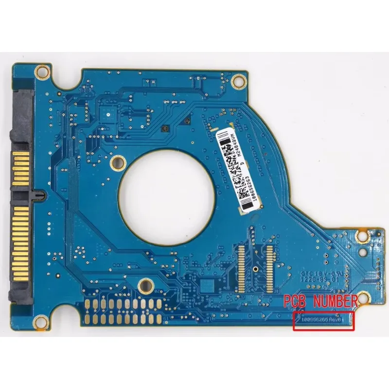 100656265 RevB / Notebook Hard Disk Circuit Board / 100696907, 100656263, 100676826 / ST9320325AS, ST9500325AS