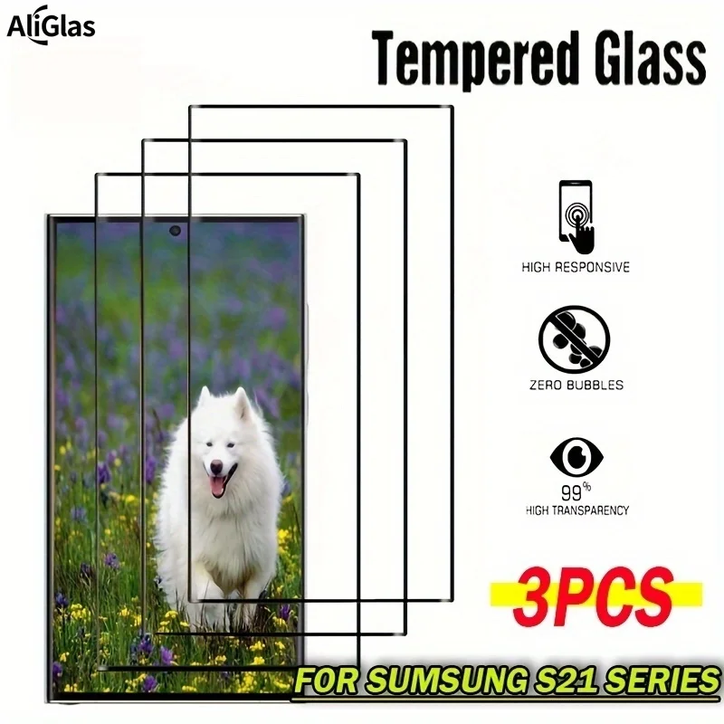 3Pcs Black Edge Tra… - image