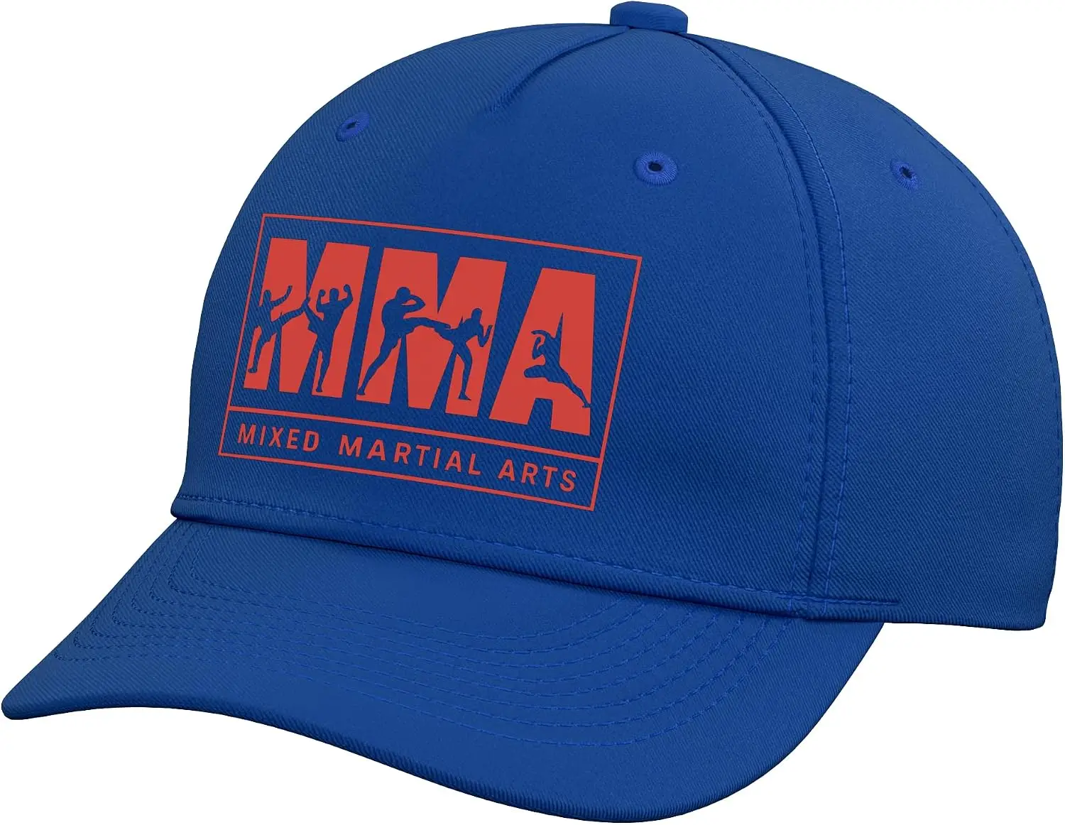 MMA Fighter Mixed Martial Arts Martial Artist Adjustable Baseball Hat Sunscreen Casual Baseball Cap Versatile Printing  Cotton