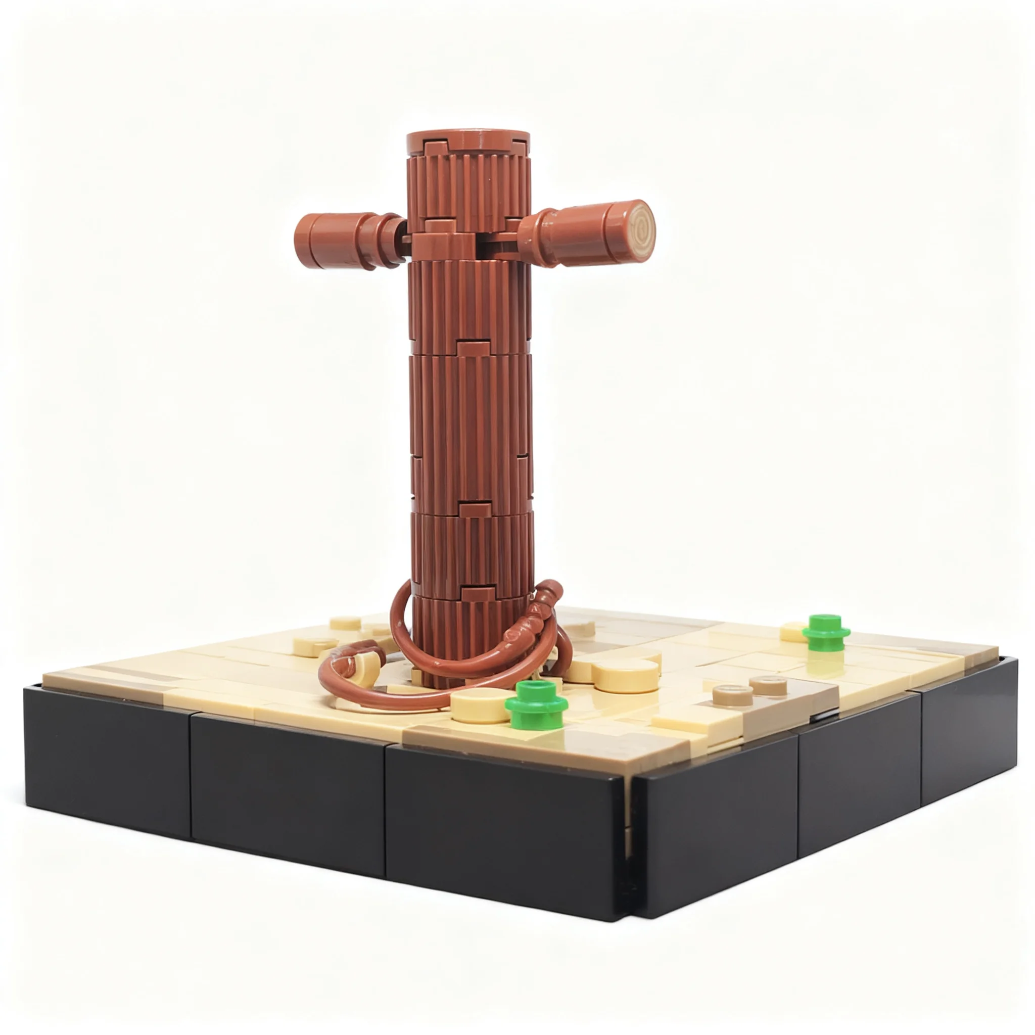 214pcs MOC OnePieces Zoro Saves Luffy Diorama Series Part 2 Model Christmas Gift DIY Home Decor For Adults Art