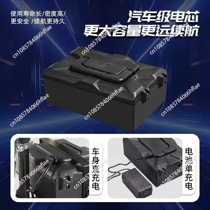 2026New Folding Electric Tricycle, Long-Lasting Battery, Designed for Seniors and Family Daily Travel