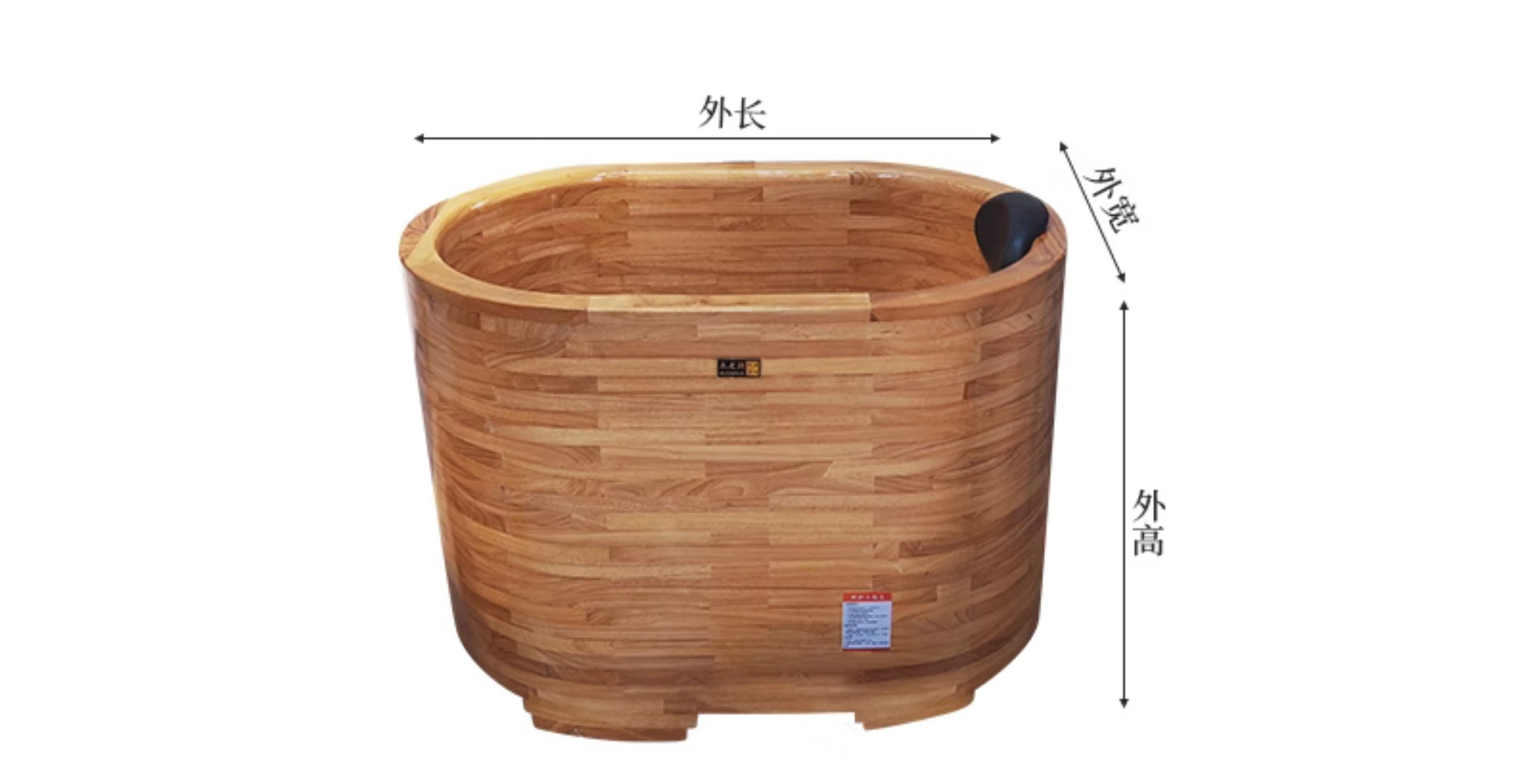 Small-sized sitting independent mini adult bath bucket plus advanced