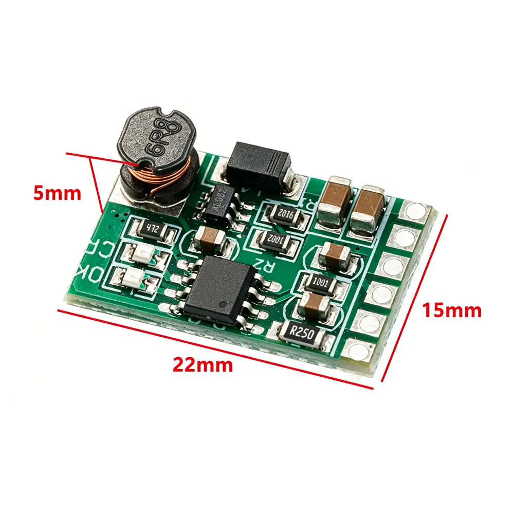 1-5pcs 3.7V 4.2V Charger 5V 6V 9V 12V Discharger Board DC DC Converter Boost Module For Diy Solar Mobile Power Chargewer 18650