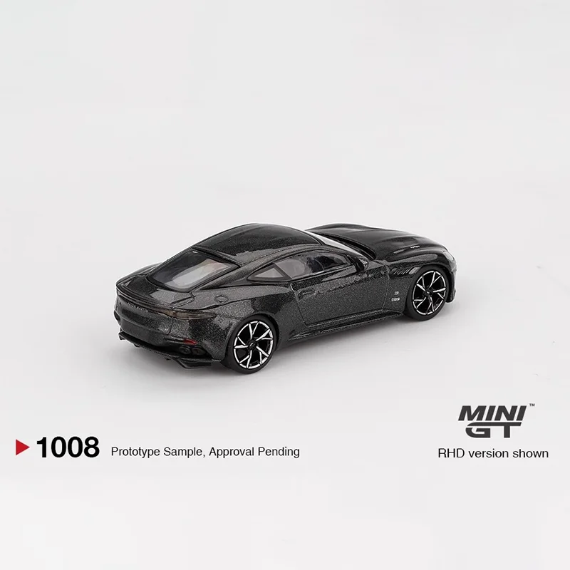 Na stanie Minigt 1:64 Aston Martin Dbs 007 Edition 1008 Symulacja Stop Miniaturowy Model Samochodu Odlewany Ciśnieniowo Zabawki dla Dzieci Prezent