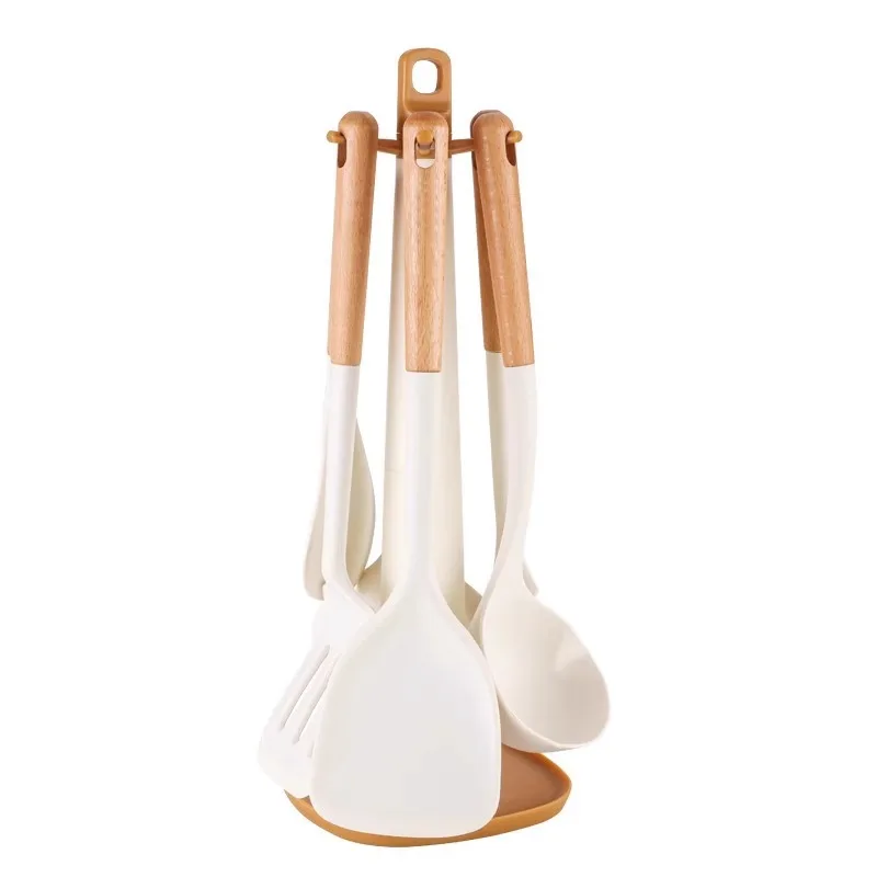 

Spatula set pan Fried vegetables Shovel Kitchenware Household food grade high temperaturel