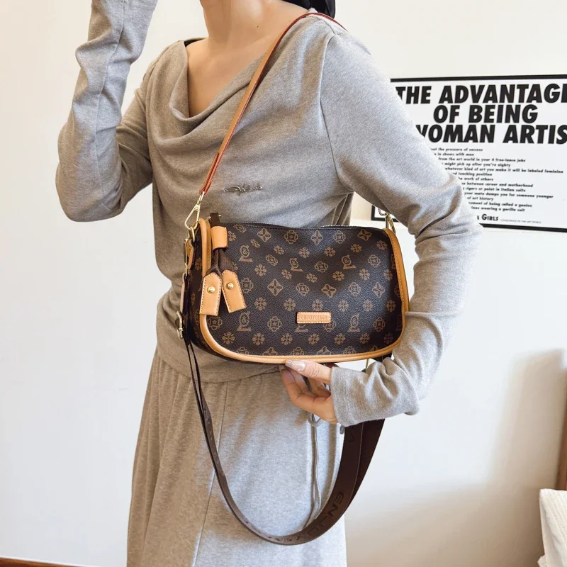 

Popular Classic Leather Shoulder Bag For Women Messenger Bag Crossbody Bag Luxury Brand Designer Style