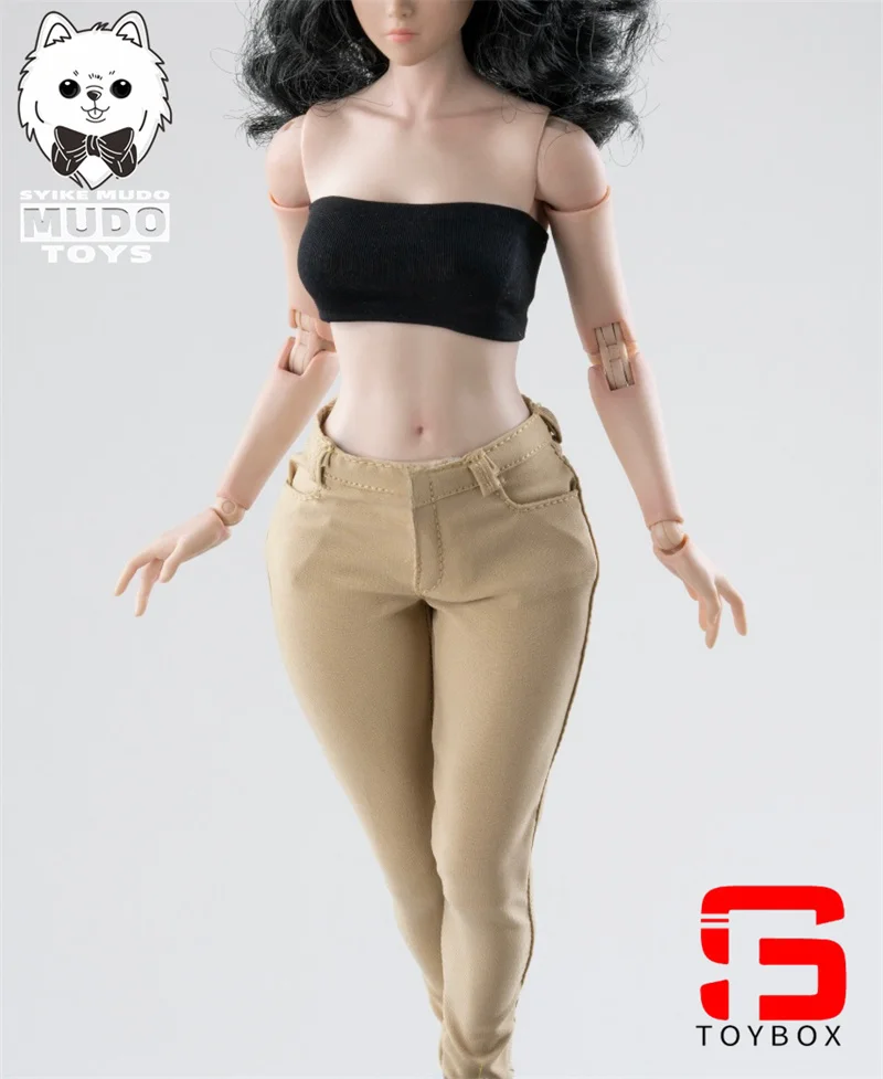 Auf Lager CTC-008 1/6 Weibliche Elastische Hose Bleistift Hosen Kleidung Modell Fit 12'' AT202 AT203 Soldat Action Figur Körper