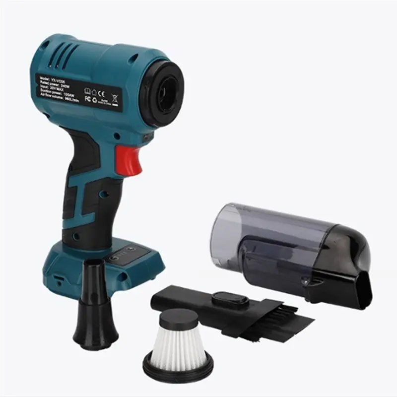 N84R Mini Electric Vacuum Cleaner Wireless Handheld For 18V Battery Home Cleaner Blower