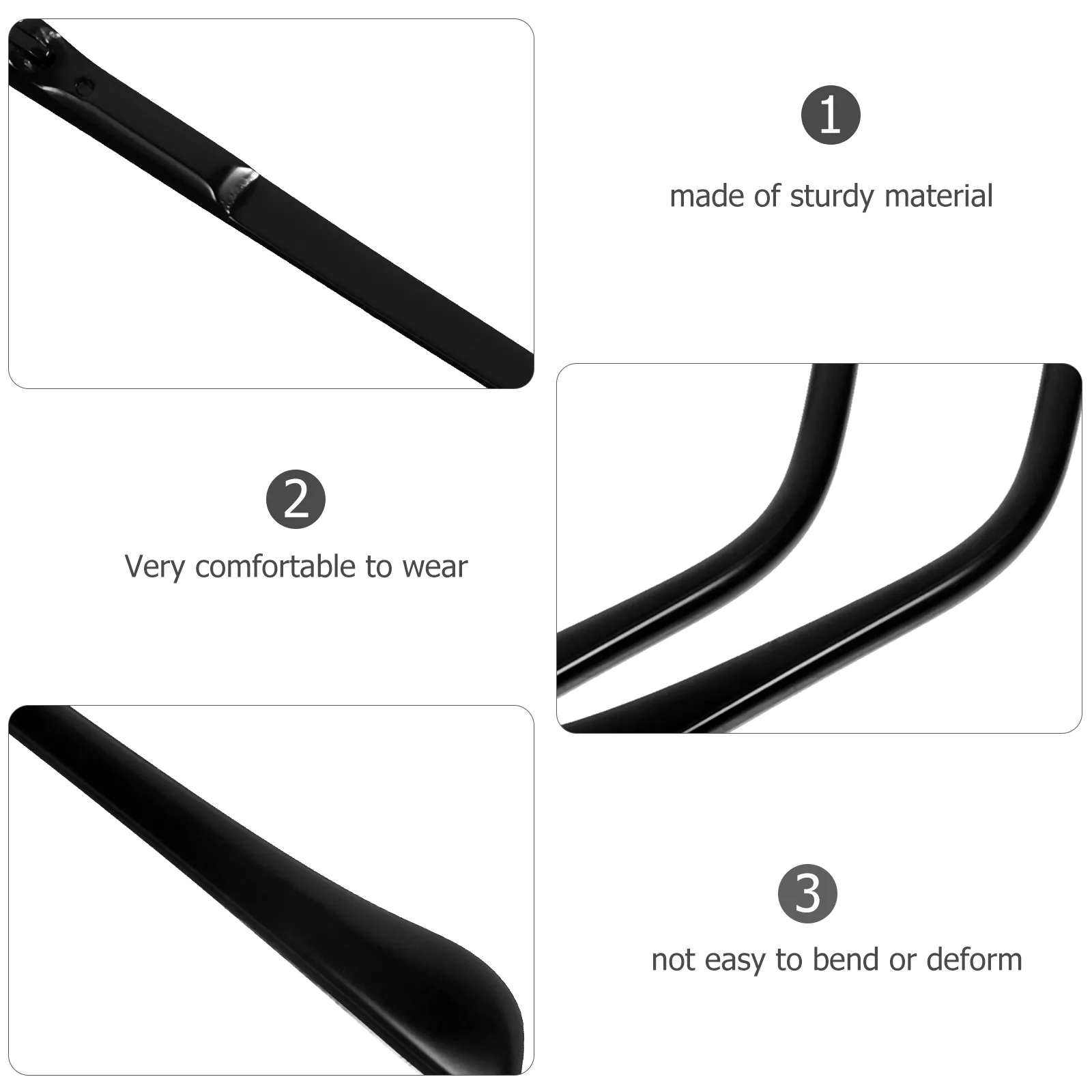 

Glasses Temple Accessories Blue Metal Legs Replacement Arms for Eyeglass Frame Repair Kit Suitable Most Glasses Sunglasses