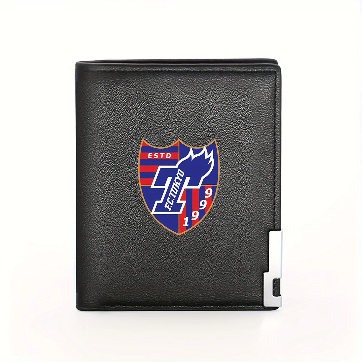 

FC Tokyo Crest Football Club Logo Стильный дизайн кошелька Деловой мужской повседневный элегантный простой практичный качественный стильный кошелек Pri