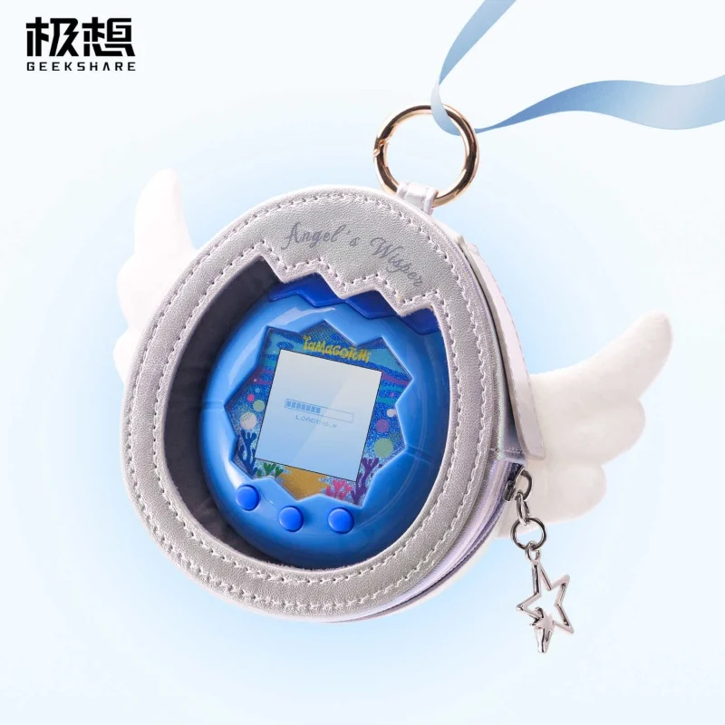 

Cute Angel Series Tamagotchi Uni Storage Bag Tamagotchi Electronic Pet Machine Hanging Bag Y2k Girl Handbag Anime Game Periphera