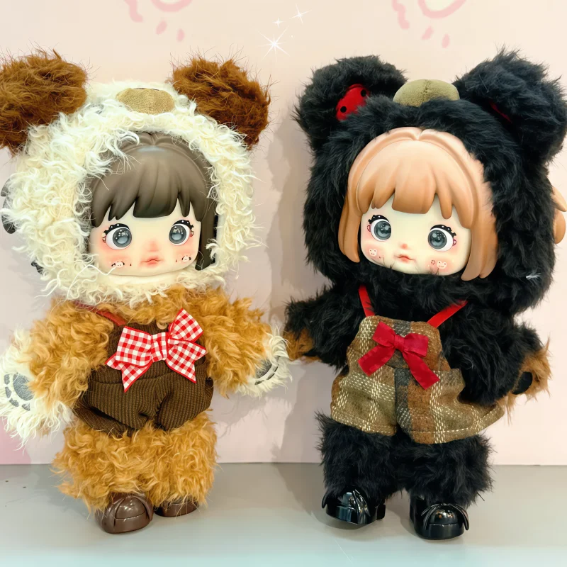 

Серия Nommi Forest Kingdom: Коллекционные плюшевые и виниловые куклы-фигурки с пятью подвижными суставами, милые и модные украшения для рабочего стола, подарок для девочек