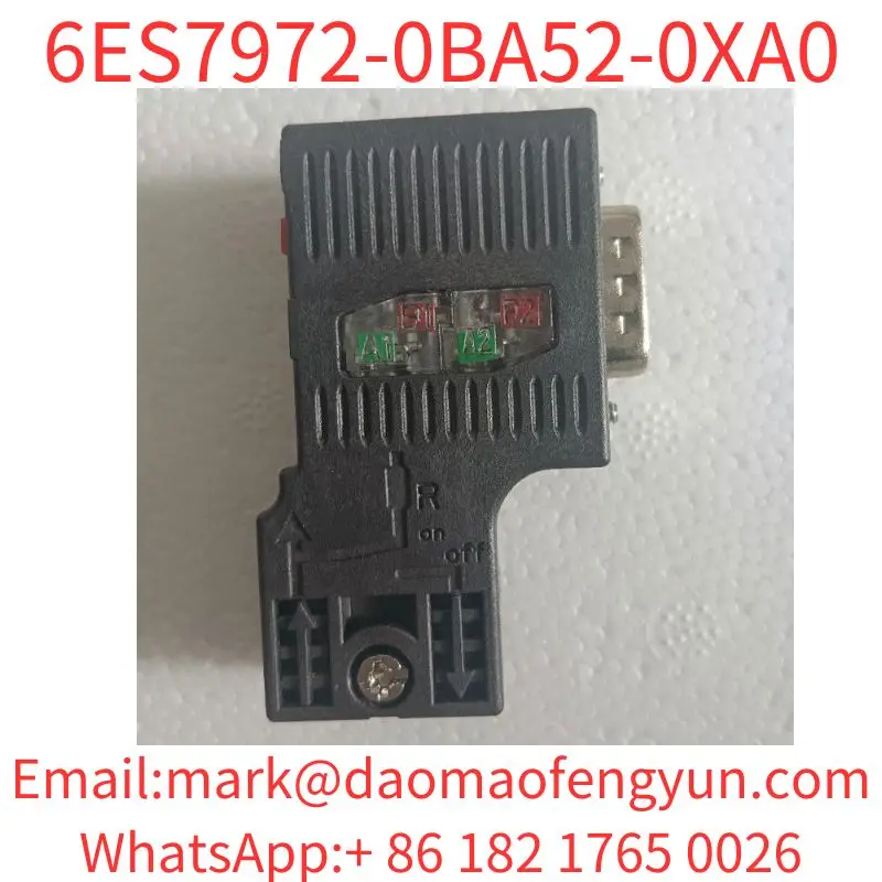 6ES7972-0BA52-0XA0 SIMATIC DP, Connection plug for PROFIBUS up to 12 Mbit/s 90° cable outlet