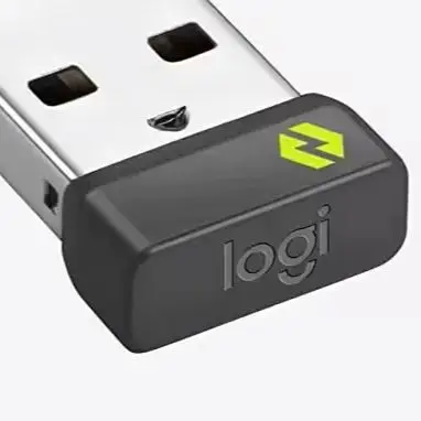 Fotografia 5: Novo logitech logi parafuso usb receptor sem fio dongle seguro multi-dispositivo 100% original