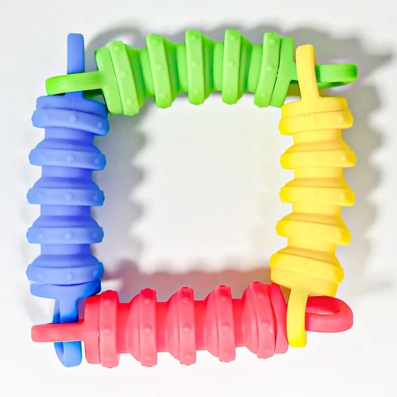 1 pçs mini silicone fidget pullys dedo movimento estiramento fidgets crianças brinquedos para autismo alívio do estresse brinquedo adulto brinquedos de escritório presentes