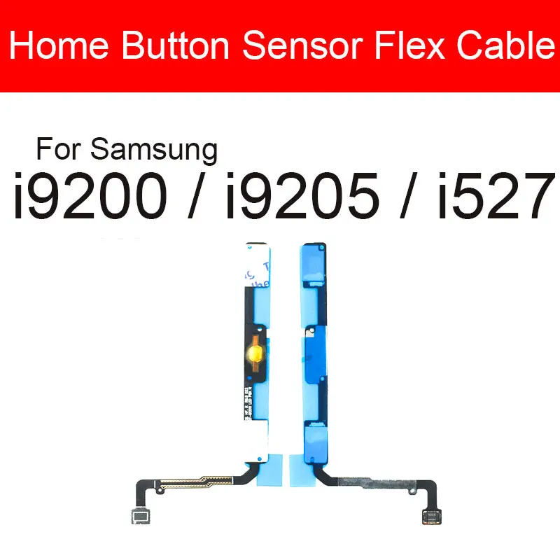Casa botão menu luz sensor chave do teclado cabo flexível para samsung galaxy mega 6.3 i9200 casa botão retorno luz sensor cabo flexível