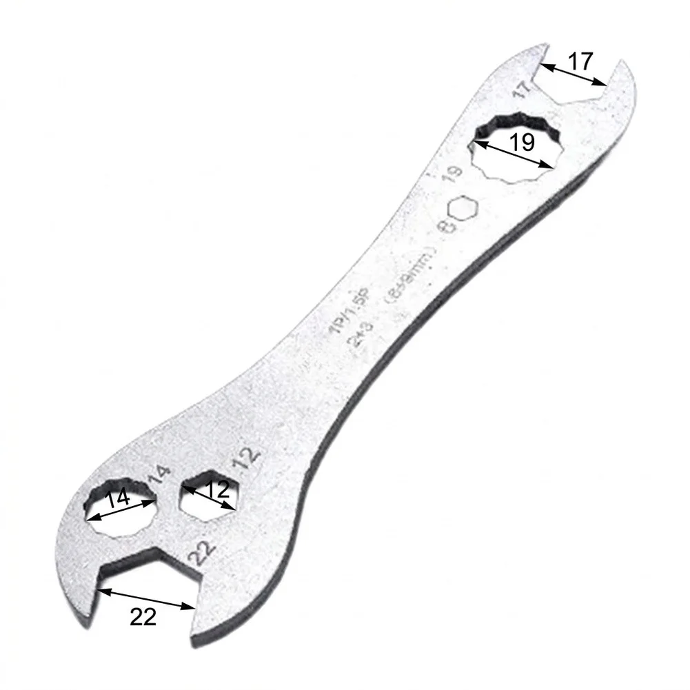 1pc Air Conditioner Wrench 22/24/27mm Open End Wrench Ultra-thin Flat Wrench Tool Dual-End Fixed Wrench Repair Hand Tools