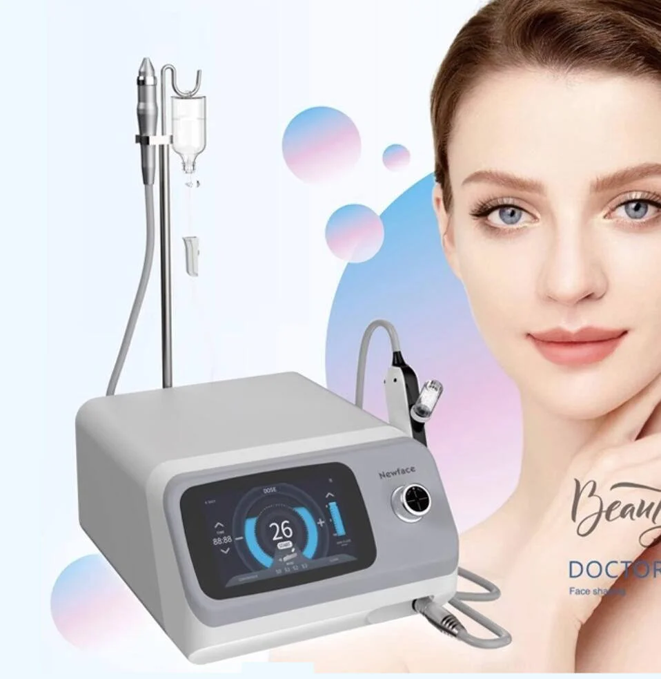 

2025 High Pressure 2 in 1 Water Injector Gun Oxygen Jet Peel Facial Machine for Skin Lifting