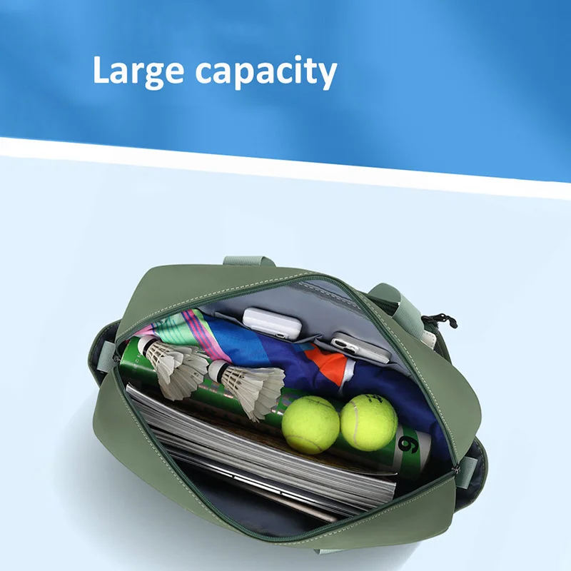 2024 New YWYAT Tennis Badminton Raquet Sports Bag  Men Women Double Shoulder Shoulder Crossbody Backpack Can Hold 2-3 Rackets