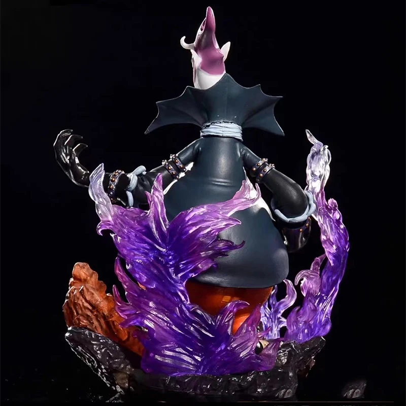 20cm Anime Shichibukai One Piece Figure Gekko Moria Action Figure GK Statue with Light Figurine PVC Collection Toy Model Gift