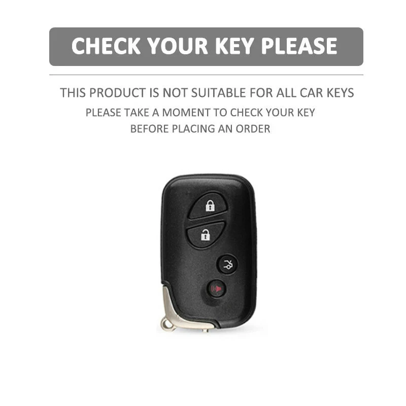 ABS Carbon Car Remote Key Case Cover For Lexus IS250 IS300C RX270 CT200H GX400 GX460 ES240 ES350 LS460 GS300 450h 460h