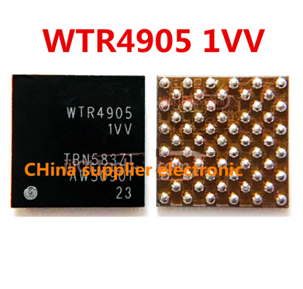 5pcs-30pcs WTR4905 1VV For iPhone 7 7Plus XCVR1_RF Intermediate Frequency IC IF Multimode LTE Transceiver Chip