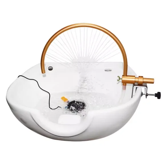 Water Circulation Hair Salon Massage Bed Flush Set Accessories