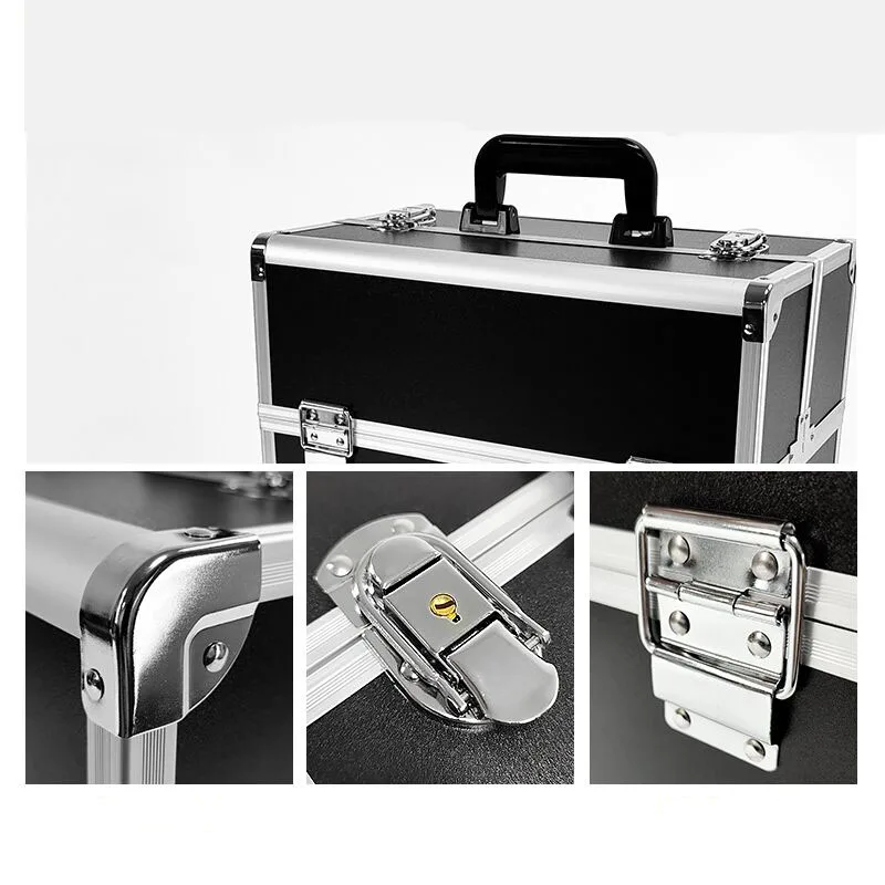 Professional Beauty Manicure Makeup Suitcases Multifunctional Travel Suitcases With Wheels Luggage Large Capacity Trolley Box