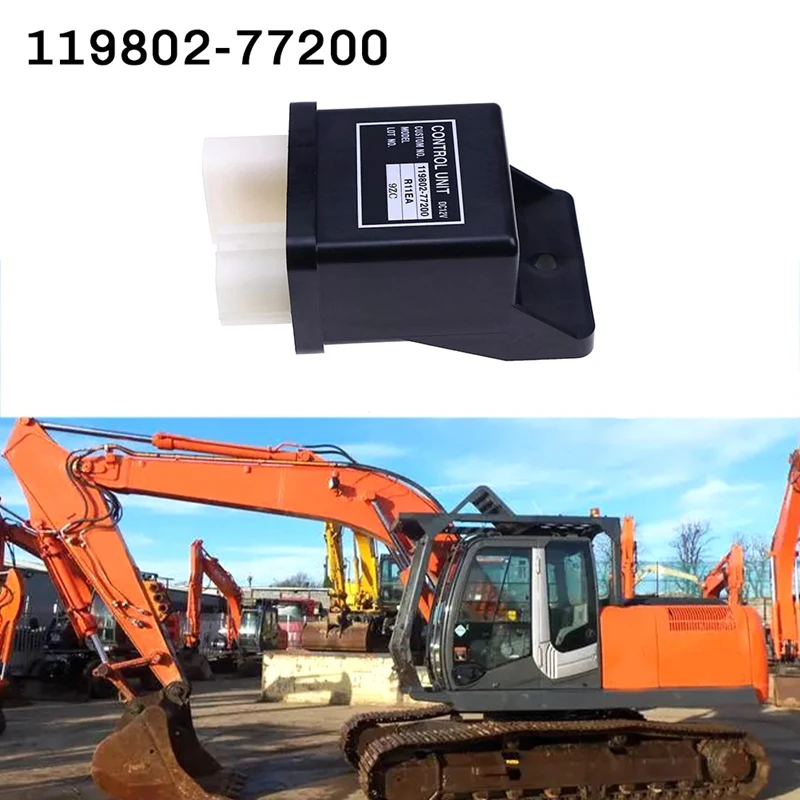 12V Excavator Safe Relay For Yanmar R11EA Hitachi ZX-3 John Deere 17D Excavator 119802-77200