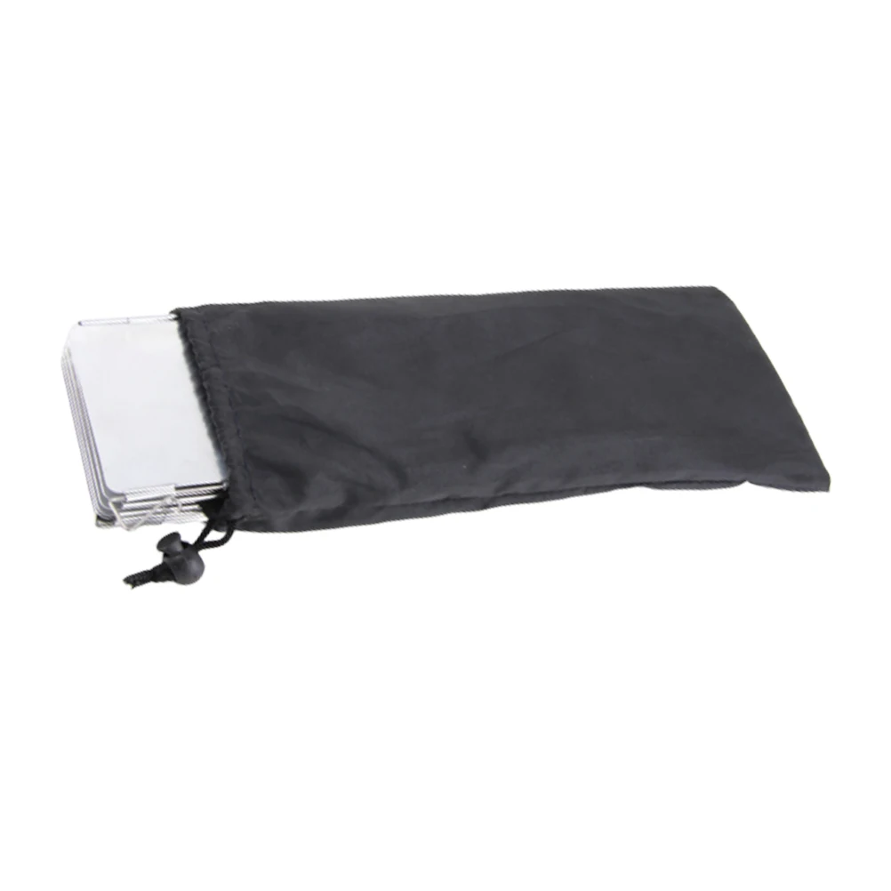 

8pcs Outdoor Wind Shield Camping Picnic Alloy Foldable Stove Portable Gas Griddle Fuel Efficient Durable for Barbecue