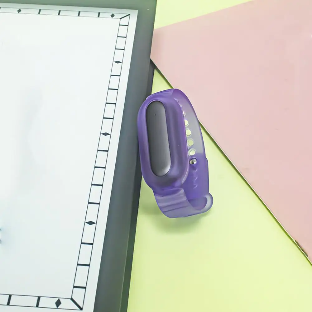 سوار معصم لمسجل صوت Plaud NotePin حزام يمكن ارتداؤه قابل للتعديل لملحقات Plaud AI حافظة مرنة من مادة TPU