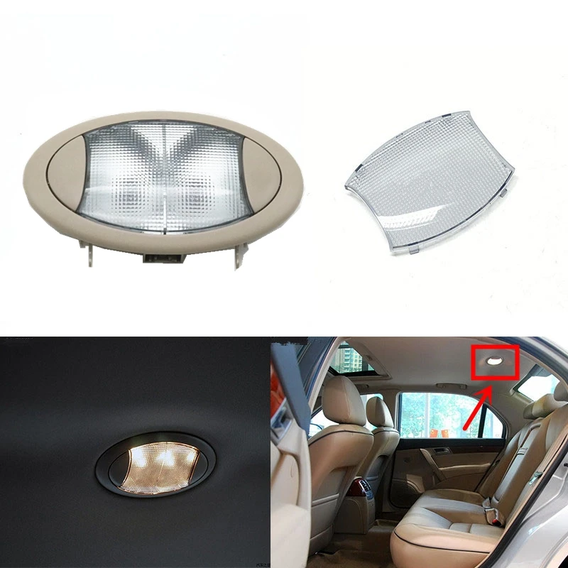 XDE90023B Rear Roof Reading Light Lamp Cover Cap For SAIC ROEWE 750 MG7 2006-2010