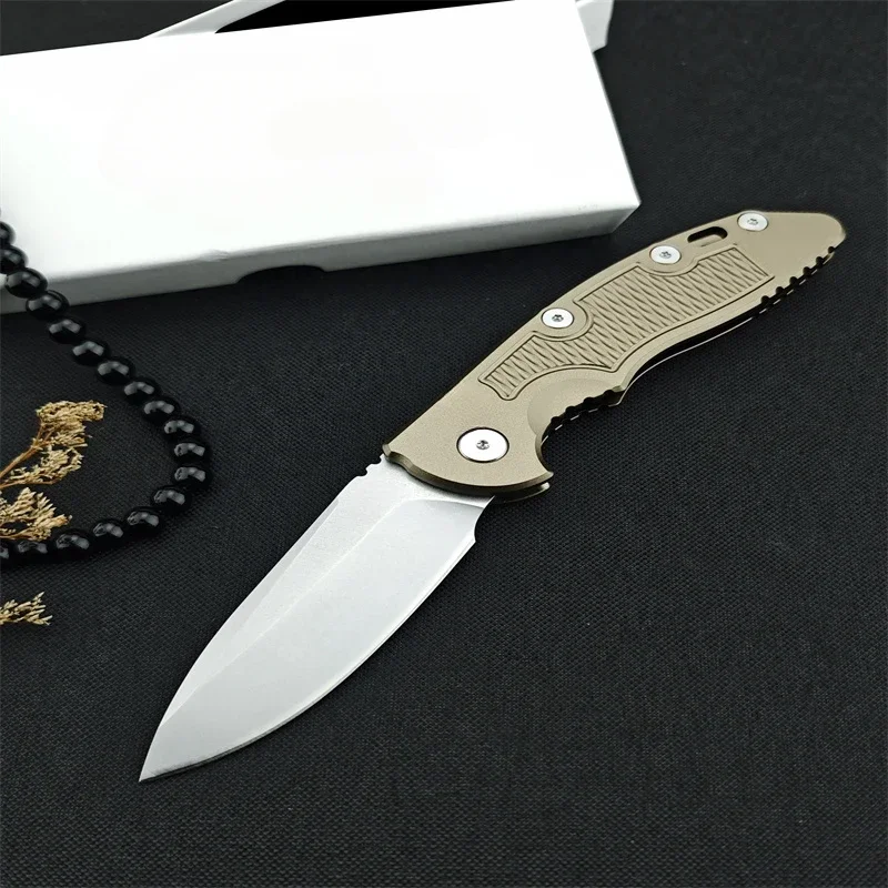 

Многоцелевой складной нож D2, лезвие с алюминиевой ручкой, кемпинг, охота, самооборона, выживание, портативные универсальные ножи EDC