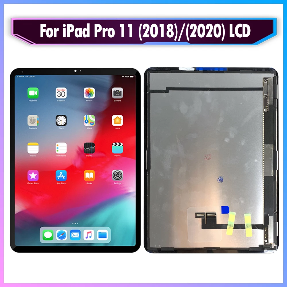 11'' IPS For Apple iPad Pro 11 2018 / 2020 LCD A1980 A1934 A1979 A2068 A2230 A2228 LCD Display Touch Screen Digitizer Assembly