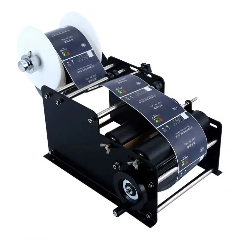 MT-30 Best Quality Simple Manual Convenient Round Bottle Sticker Labeling Machine