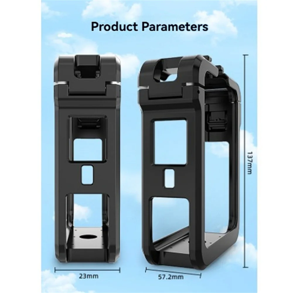 

Magnetic Quick Release Base Magnetic Adapter Riding Holder Magnetic Adapter Mount Quick Release Bracket for DJI OMSO360 Camera