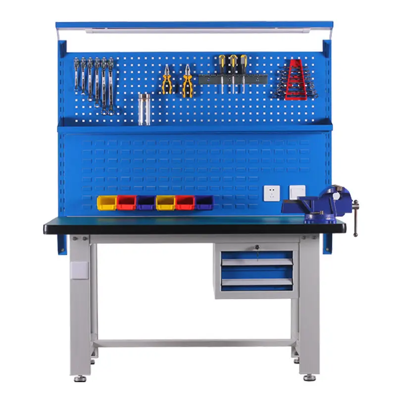Heavy duty workbench Factory workshop Operation table Anti-static maintenance table Stainless steel fitter table Experimental ta