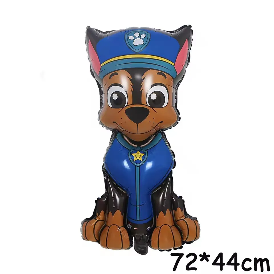 Paw Patrol Theme Party Dog Balloon Ryder Marshall Rubble Chase Skye Rocky Cartoon Figure Birthday Party Decoration Supplies