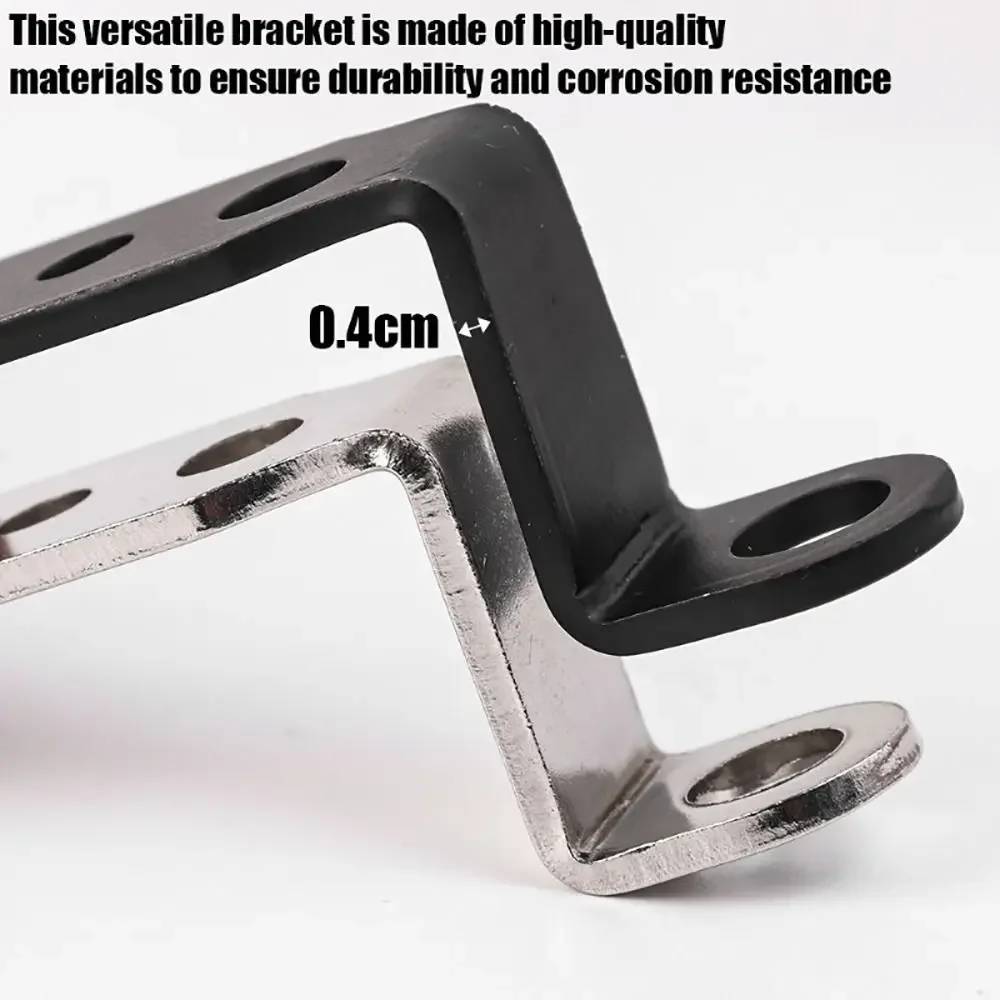 1/10Pcs Stainless Steel Head Light Bracket Multi-purpose Motorcycles Headlight Bracket Rearview Mirror Lamp Bracket Accessories