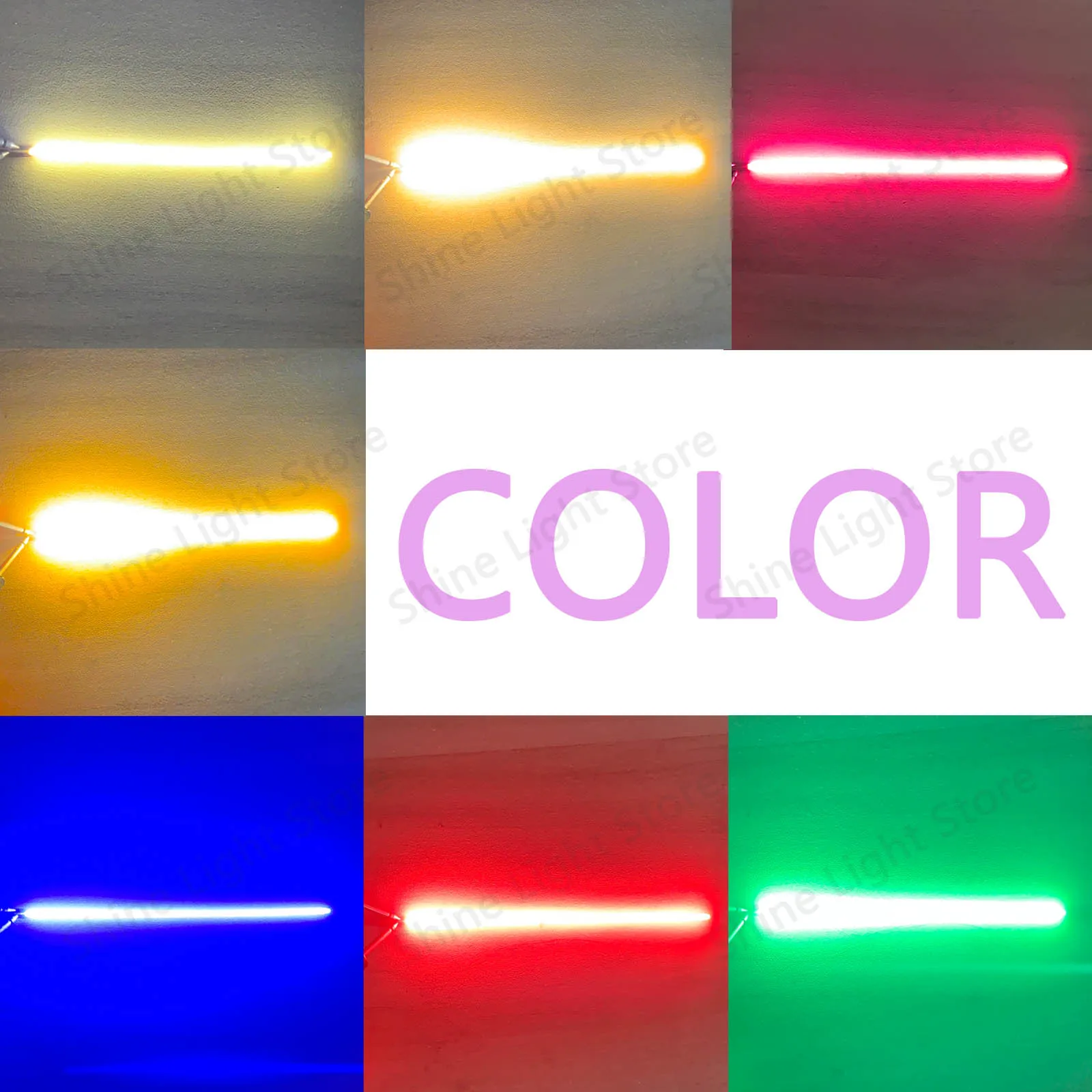 Same Polarity Flexible Filament 255mm 3V Single Ended Wiring LED Retro Atmosphere Soft Filament Creative Light Bulb Camping