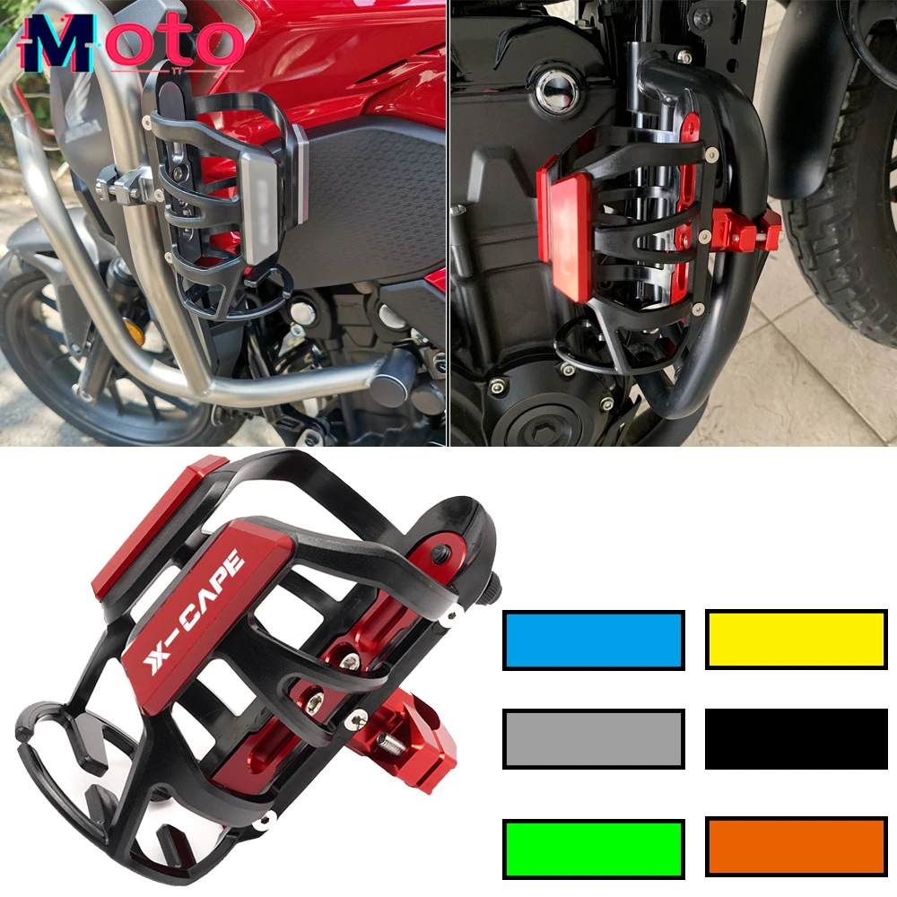 

For Moto Morini X-CAPE XCape 650 Corsaro Granpasso 120 2021 2022 2023 Motorcycle Beverage Water Bottle Drink Cup Holder Bracket