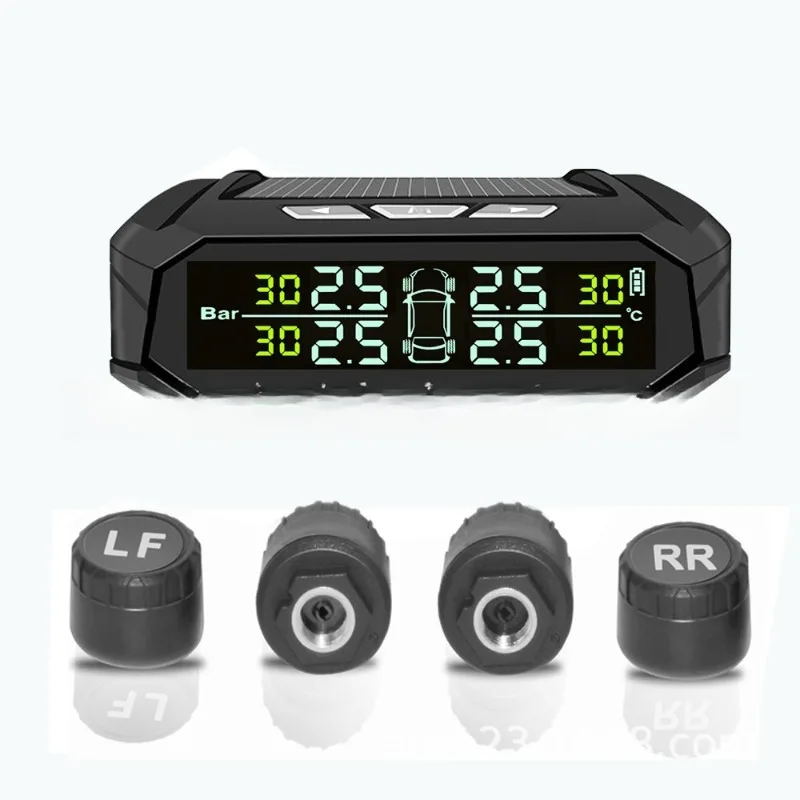 

Беспроводной солнечный датчик давления в шинах TPMS для коммерческих автомобилей, фургонов, спортивных автомобилей, внедорожников, портативный, миниатюрный