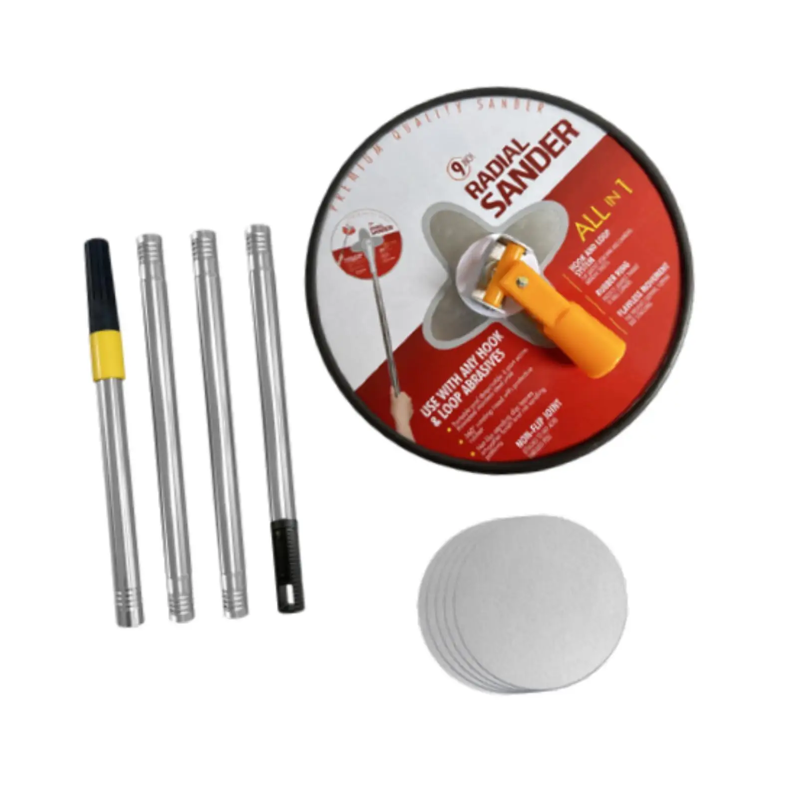 Drywall Pole Sander Manual Profesional Drywall Sander Tangan untuk Dinding Kering