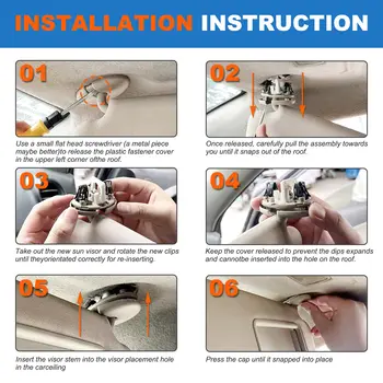 Sluneční clona do auta vhodná pro Toyota RAV4 2006-2013 s krycí deskou zrcátka pro blokování slunečního záření 74320-42501-B2 74310-42452-B2 10 nejlepší prodej Sluneční clona Toyota Fortuner - №7
