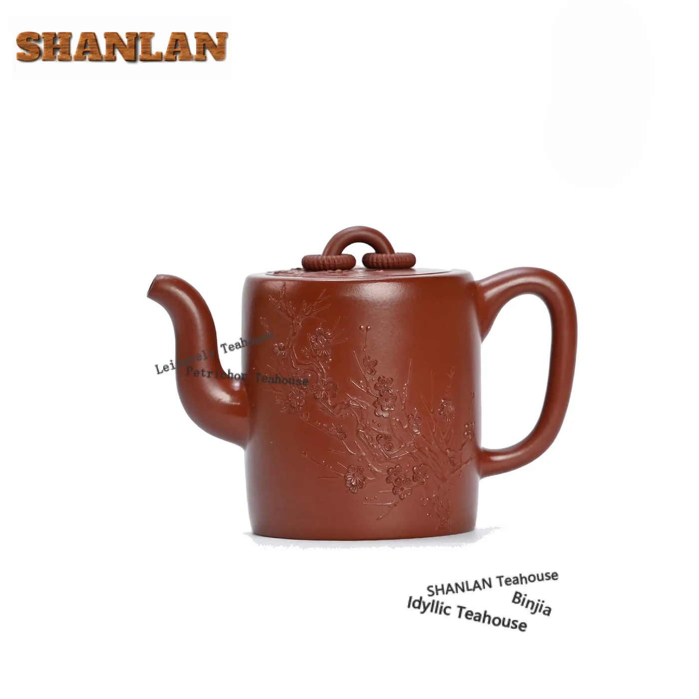 

250ml Exquisite Yixing Purple Clay Teapots Handmade Plum Blossom Pot Raw Ore Dahongpao Mud Kettle Zisha Tea Set Tea Ceremony