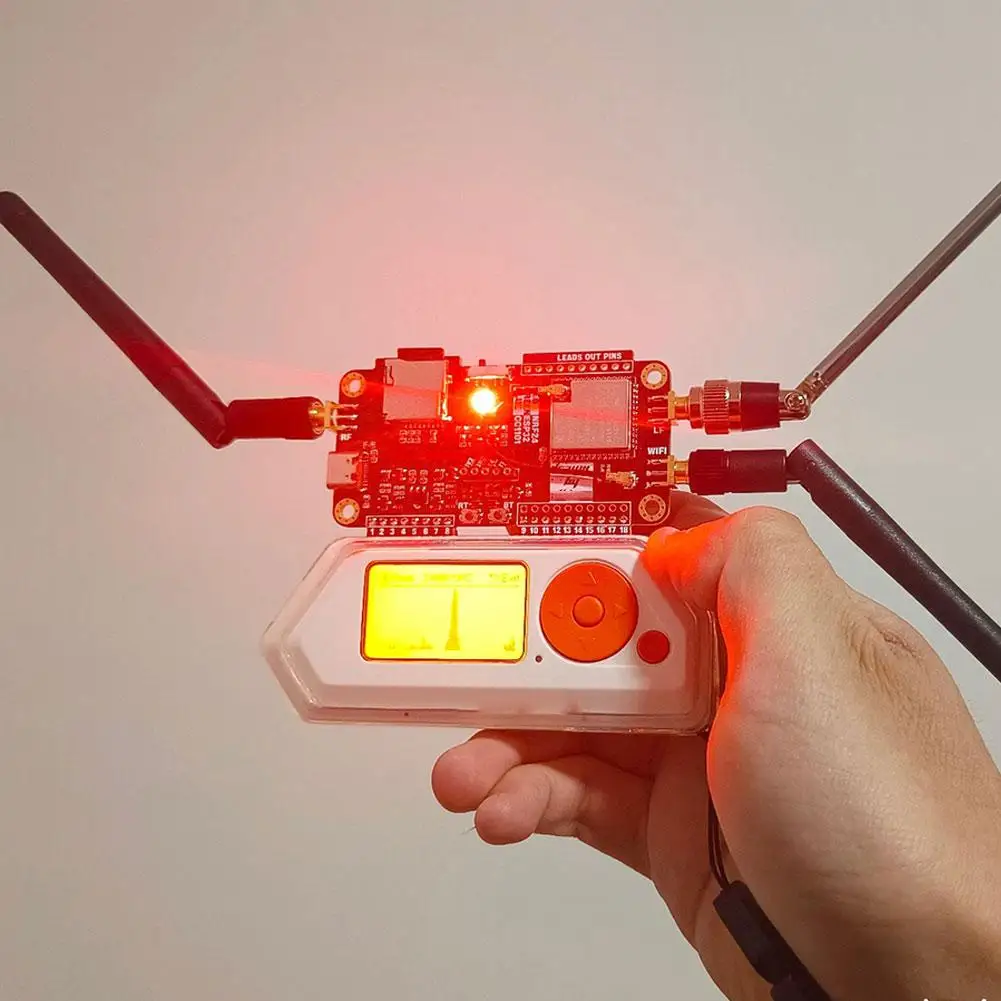 Placa de Expansão Multifuncional para Flipper Zero, WiFi, Alto Ganho, Módulo Cc1101, Antena 3 em 1, P5x1, 2.4g