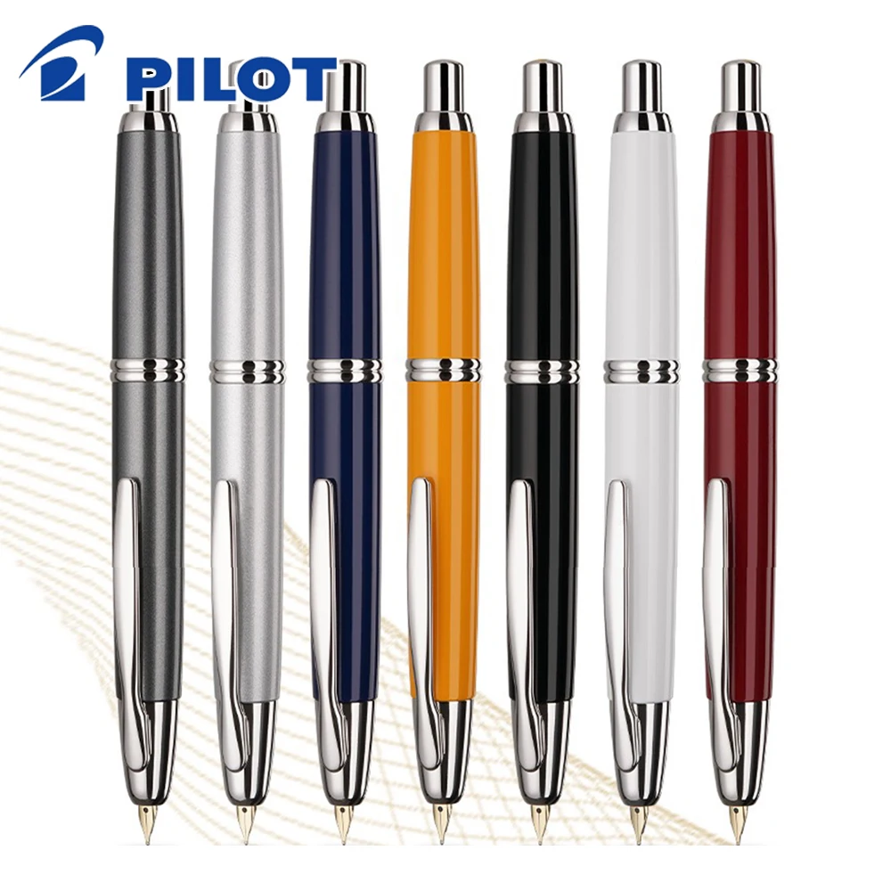 

Japan PILOT Fountain Pen 18K Gold Tip Capless 9th Generation with Ink Dispenser Gift Business Office High-quality Stationery