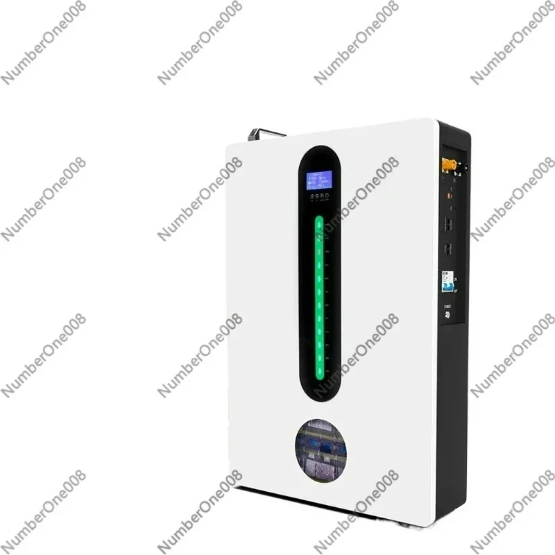 

48V 100Ah 200Ah 5kWh 10kWh LiFePO4 Battery, Wall-Mounted Home Solar Energy Storage System, Lithium Iron Phosphate Battery Pack
