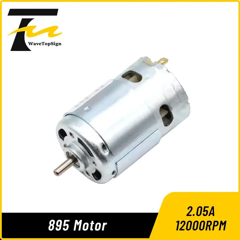 Boding Micro 895 Motor DC12-24V High Power Generator 2.05A 12000RPM Double Ball Bearing Large Torque